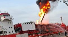 Rus güçleri Odesa’da Orinda adlı Türk gemisini vurdu…