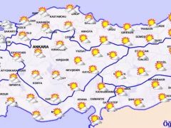 Meteoroloji’den sağnak yağış uyarısı