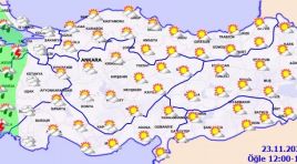 Meteoroloji’den sağnak yağış uyarısı