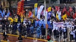 KESK’den “Geçinemiyoruz” mitingi, BÜTÇENİN YÜKÜ HALKA, KAYNAĞI PATRONLARA