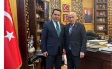 Ahmet Özer, Devlet Bahçeli’yi ziyaret etti