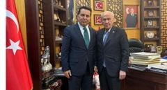 Ahmet Özer, Devlet Bahçeli’yi ziyaret etti