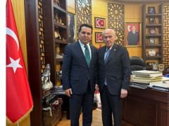 Ahmet Özer, Devlet Bahçeli’yi ziyaret etti
