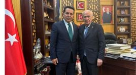 Ahmet Özer, Devlet Bahçeli’yi ziyaret etti