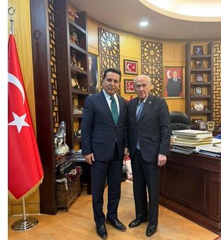 Ahmet Özer, Devlet Bahçeli’yi ziyaret etti