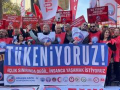 Birleşik Kamu İş’ten TBMM önünde eylem…
