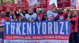 Birleşik Kamu İş’ten TBMM önünde eylem…