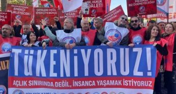 Birleşik Kamu İş’ten TBMM önünde eylem…