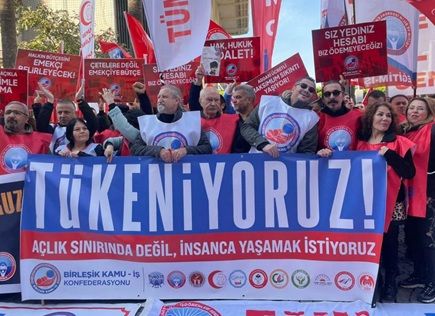 Birleşik Kamu İş’ten TBMM önünde eylem…