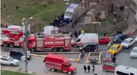 Esenyurt’ta işçi servisi şarampole yuvarlandı…