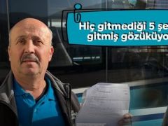 Hiç gitmediği 5 ilden 18 trafik cezası !