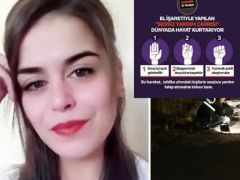 Bir kadının işaretle yaptığı sessiz yardım çağrısı duyulmadı