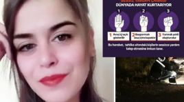 Bir kadının işaretle yaptığı sessiz yardım çağrısı duyulmadı