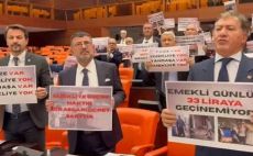 CHP’den TBMM Genel Kurulu’nda emekli aylığı eylemi!