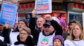 Eskişehir’de emekliler alanlardan haykırdı