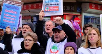 Eskişehir’de emekliler alanlardan haykırdı