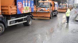 AKOM ALARMDA,kar yağışına karşı 11 bin personel ve 3 bin 492 araç ile sahada