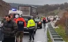 İstanbul-İzmir Otoyolu’nda kaza!