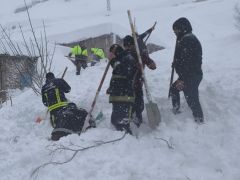 Van’ın Çatak ilçesinde çığ düşmesi sonucu bir kişinin kayıp