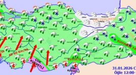 Meteoroloji’den SARI KODLU UYARI!