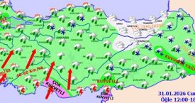 Meteoroloji’den SARI KODLU UYARI!