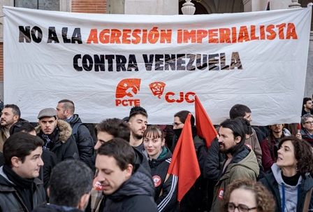 İspanya’da halk, Maduro’nun alıkonulmasını protesto etti…