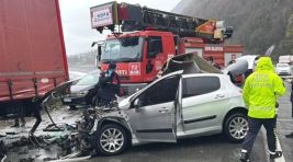 Artvin’de korkunç kaza…