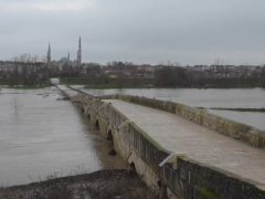 Edirne’de Tunca Nehri’nin debisi yükseldi, Meriç Nehri taştı