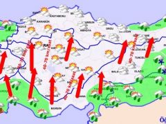 Meteoroloji’den KUVVETLİ YAĞIŞ UYARISI