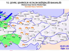 Meteoroloji’den sağnak yağış uyarısı
