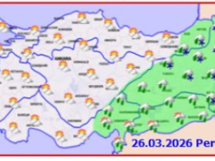 Meteoroloji’den SARI KODLA UYARI
