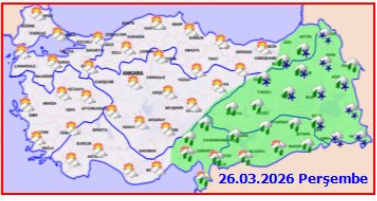 Meteoroloji’den SARI KODLA UYARI
