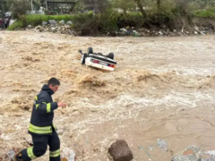Muğla’da otomobil sele kapıldı…