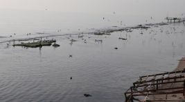 Tekirdağ’da deniz yaklaşık 7 metre çekildi…