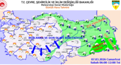 Meteoroloji’den kar ve yağış uyarısı!