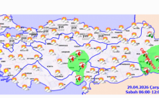 Meteoroloji’den gök gürültülü sağanak yağış uyarısı!