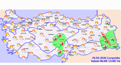 Meteoroloji’den gök gürültülü sağanak yağış uyarısı!