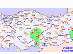 Meteoroloji’den gök gürültülü sağanak yağış uyarısı!
