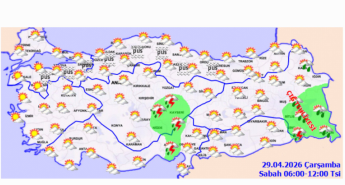 Meteoroloji’den gök gürültülü sağanak yağış uyarısı!