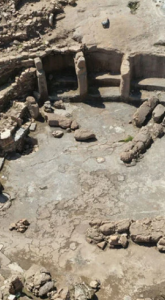 Karahantepe’de yeni Üç boyutlu heykeller ve hayvan betimlemeleri görüntülendi