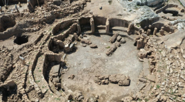 Karahantepe’de yeni Üç boyutlu heykeller ve hayvan betimlemeleri görüntülendi