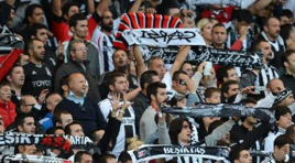 Beşiktaş taraftarından, Doruk Madencilik işçilerine destek