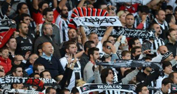 Beşiktaş taraftarından, Doruk Madencilik işçilerine destek