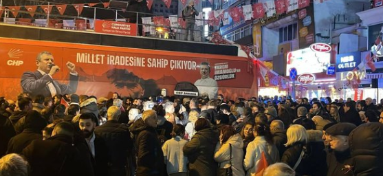 Ankara’da Ümit Erkol’un tutuklanması protesto edildi…