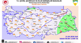 Meteoroloji’den yağış uyarısı…