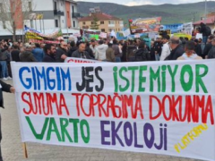 Yurttaşlardan JES projesine tepki “Direnişimiz ile talana izin vermeyeceğiz”