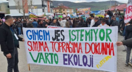 Yurttaşlardan JES projesine tepki “Direnişimiz ile talana izin vermeyeceğiz”