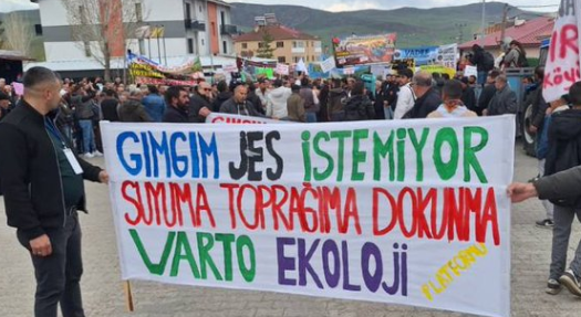 Yurttaşlardan JES projesine tepki “Direnişimiz ile talana izin vermeyeceğiz”