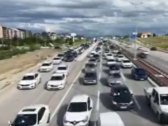 Bayramı tatilini tamamlayan vatandaşlar erken dönüşe geçti