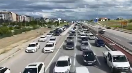 Bayramı tatilini tamamlayan vatandaşlar erken dönüşe geçti